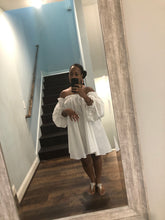 Load image into Gallery viewer, Off-shoulder ruffle dress