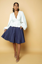 Load image into Gallery viewer, The Denim Seaboard Skirt (Available for Pre-Order)